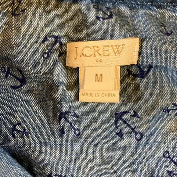 J Crew Anchor shirt - Picture 4 of 6